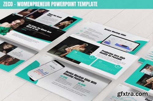 Zeco - Womenpreneur Powerpoint Template