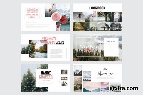 LOOK MY BOOK Multipurpose - Powerpoint Google Slides and Keynote Templates