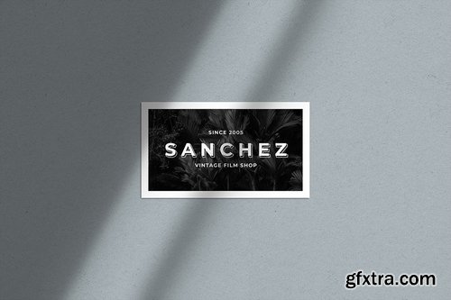 Realistic Business Card Mockup