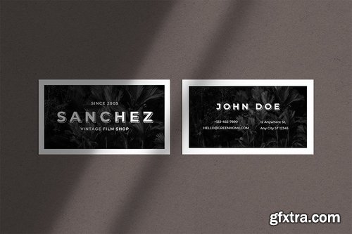 Realistic Business Card Mockup