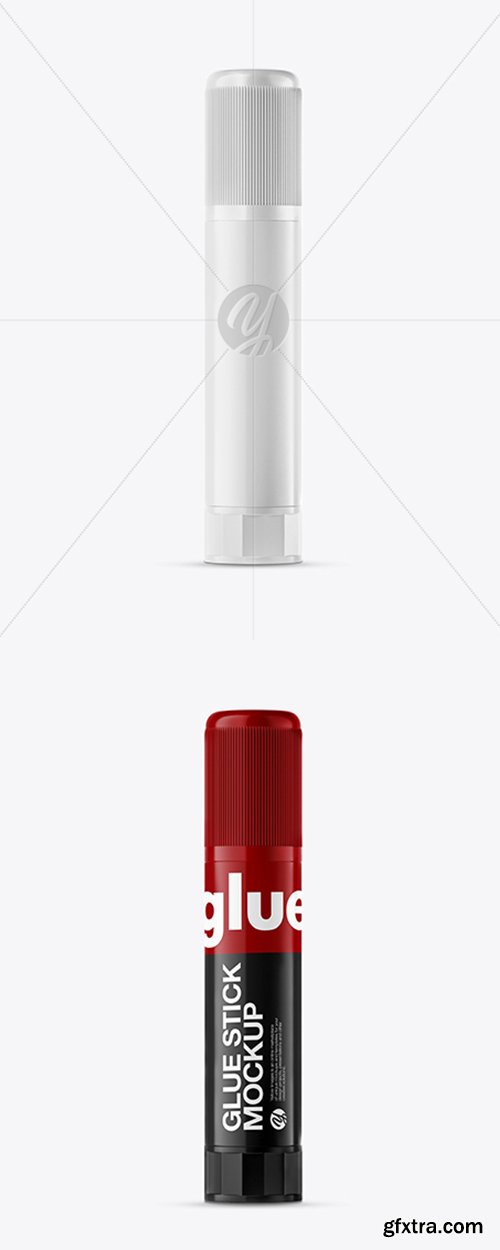 Glossy Glue Stick Mockup 43428