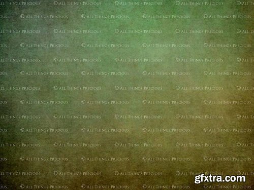 10 Digital GREEN Overlays / Textures Set 2