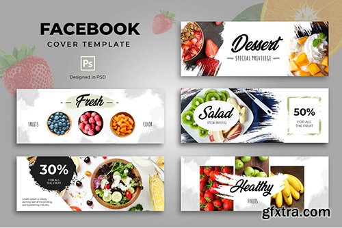 Facebook Food Cover Template
