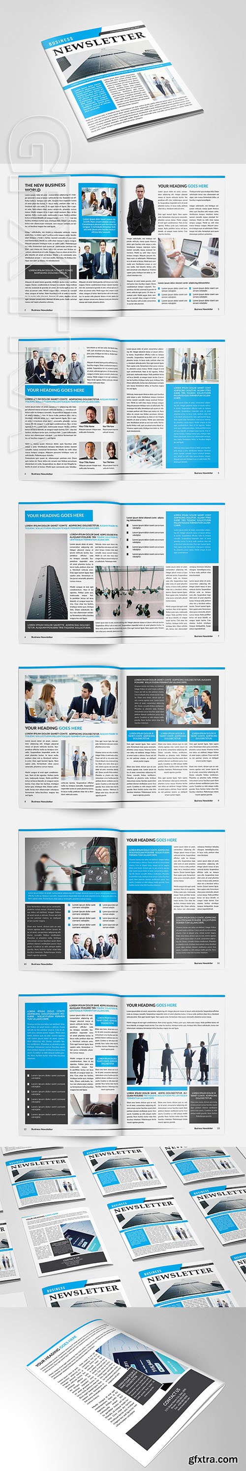 CreativeMarket - Newsletter Template 3761895