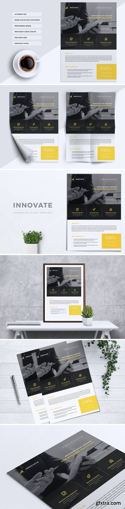 INNOVATE Multipurpose Corporate Flyer