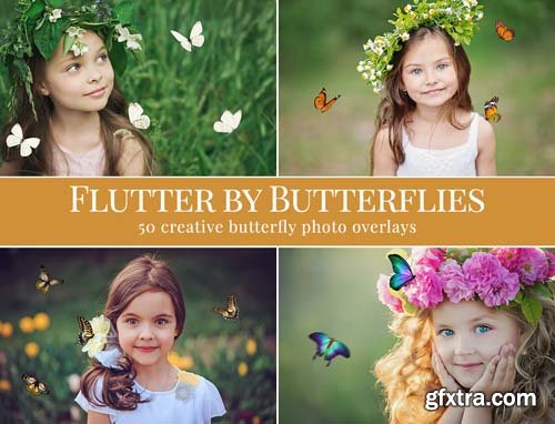 Spring Photo Overlay Bundle: Bunnies, Magnolia, Butterflies, Lilacs, trees + more!