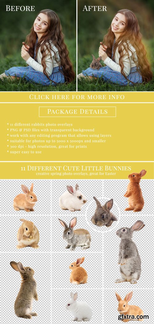 Spring Photo Overlay Bundle: Bunnies, Magnolia, Butterflies, Lilacs, trees + more!