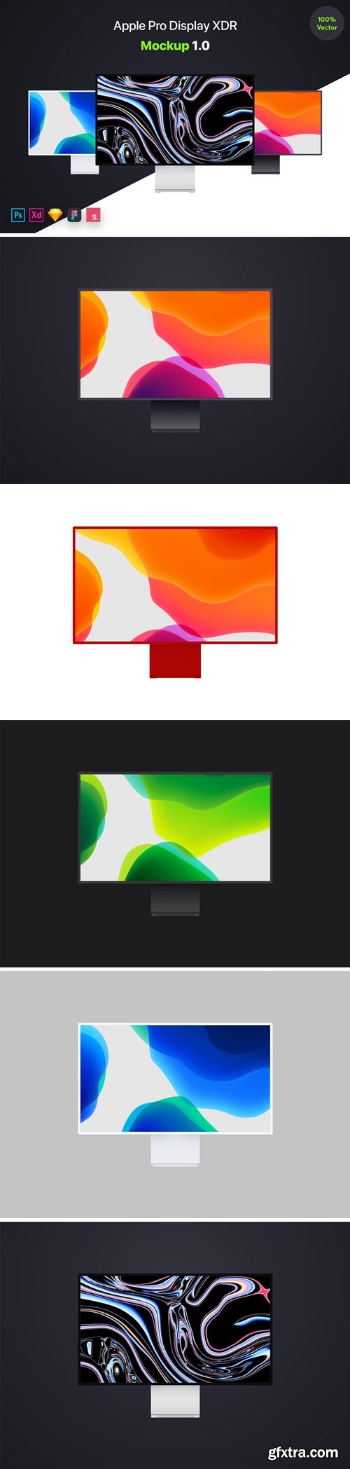 Apple Pro Display XDR Mockup 1.0