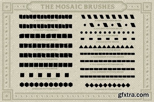 CM - Mosaic Maker - Brushes & Patterns 2738367