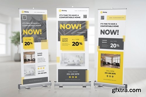 Roll Up Banner Furniture Promotion