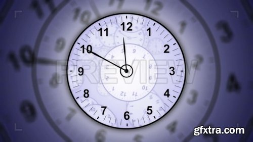 12-Hour Run Clocks Background 209341