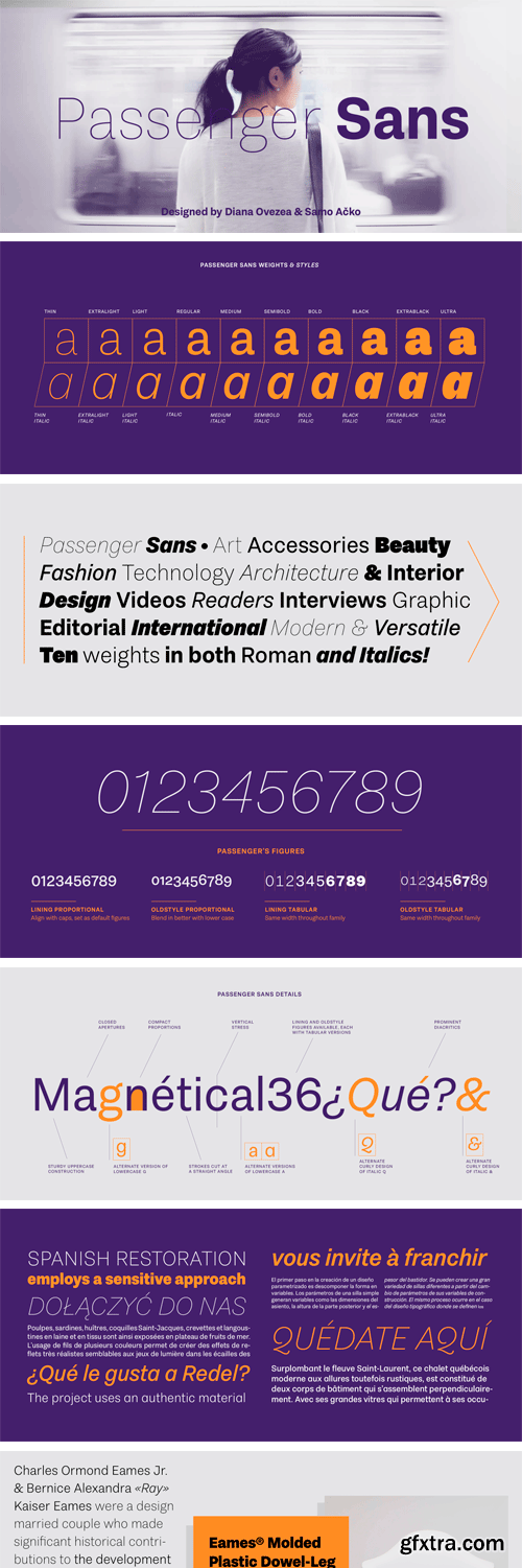 Passenger Sans Font Family