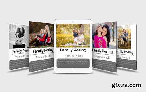 959 Family/Children Posing Card Bundle by Autumn Branscome