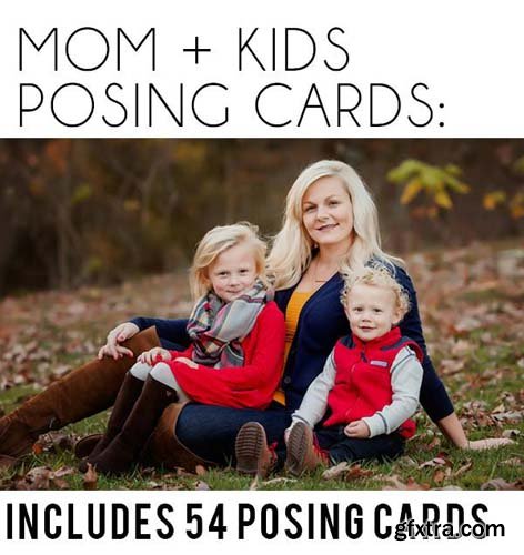 959 Family/Children Posing Card Bundle by Autumn Branscome