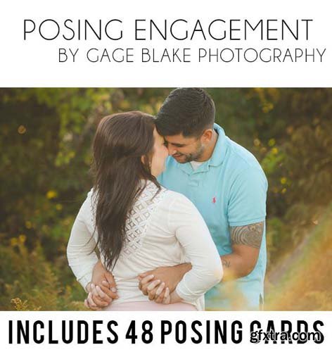 860 Wedding and Engagement Posing Card Bundle by Gage Blake Photography