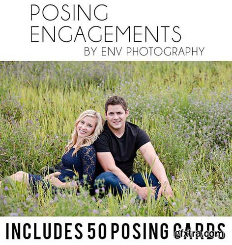 860 Wedding and Engagement Posing Card Bundle by Gage Blake Photography