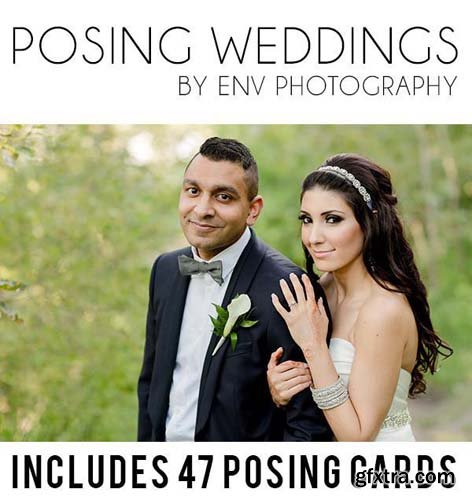 860 Wedding and Engagement Posing Card Bundle by Gage Blake Photography