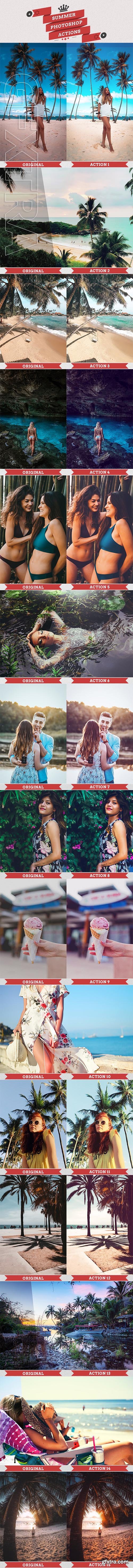 GraphicRiver - Summer Photoshop Actions 23947136