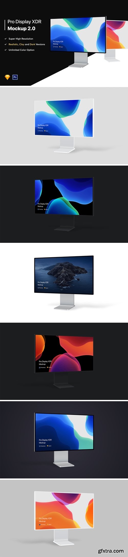 Apple Pro Display XDR Mockup 2.0