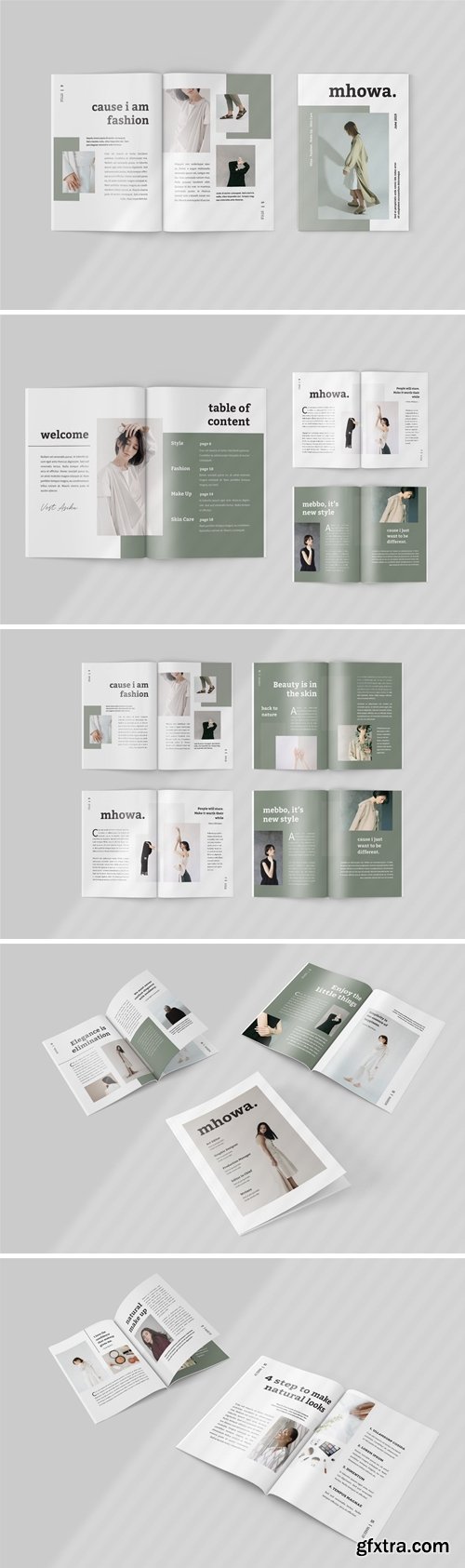 Mhowa - Fashion Lookbook Template