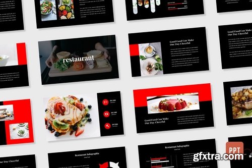 Restaurant Presentation - Powerpoint and Keynote Templates