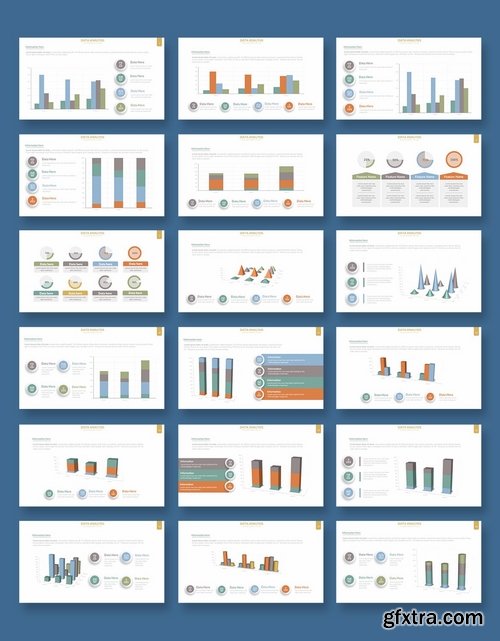 Chart Infographics - Powerpoint and Keynote Templates