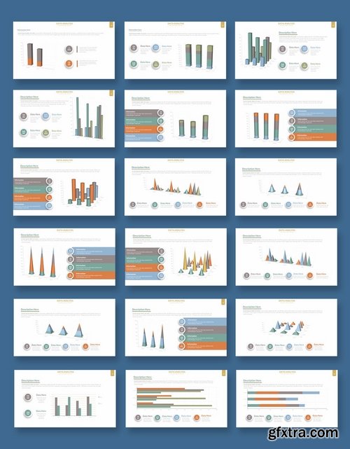 Chart Infographics - Powerpoint and Keynote Templates