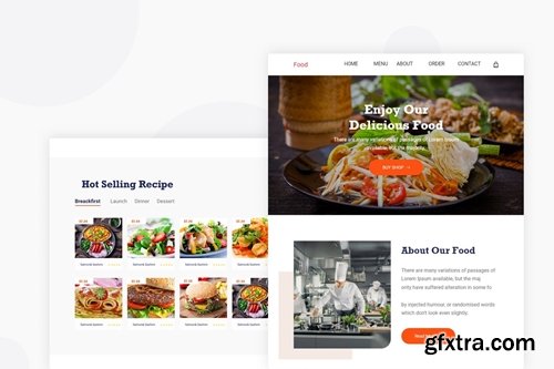 Food Banner - Email Newsletter