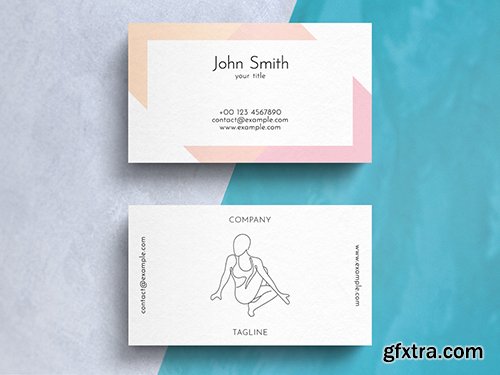 Creative Yoga Business Card Layout 271451309