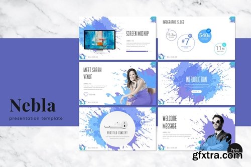 Nebla - Powerpoint Google Slides and Keynote Templates