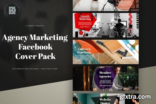 Agency Marketing Facebook Cover Pack