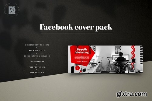 Agency Marketing Facebook Cover Pack