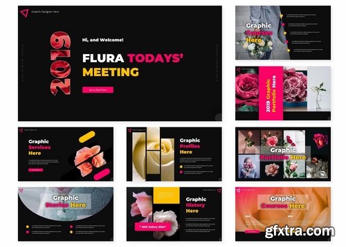 Flura - Powerpoint Google Slides and Keynote Templates