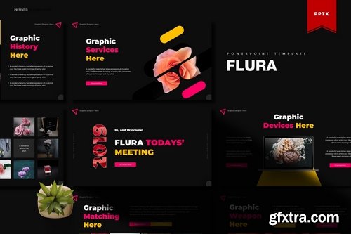 Flura - Powerpoint Google Slides and Keynote Templates