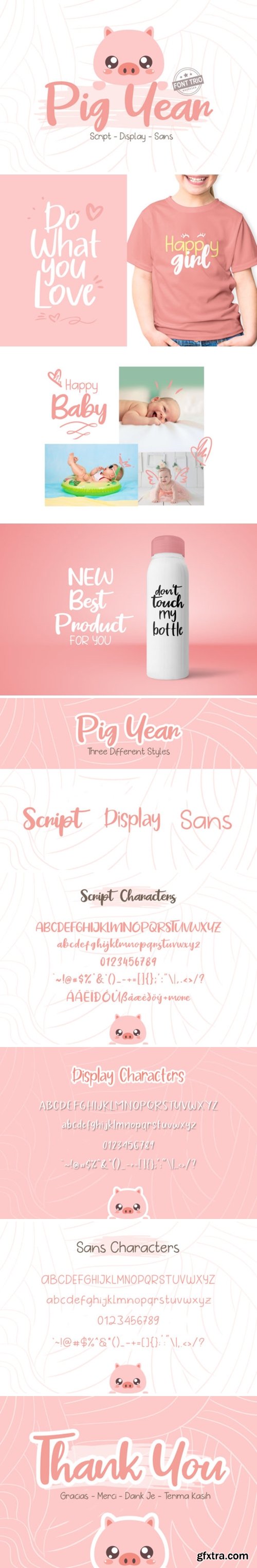 Pig Year Font