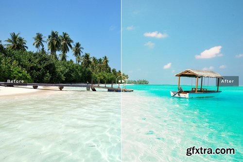 CM - Maldives Mobile & Desktop Lightroom Presets 3865618