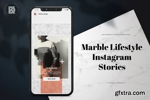 Marble Lifestyle Instagram Stories