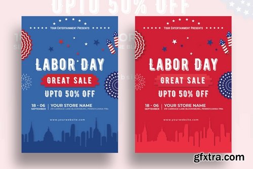 Independence and Labor Day Flyers