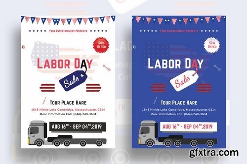 Independence and Labor Day Flyers