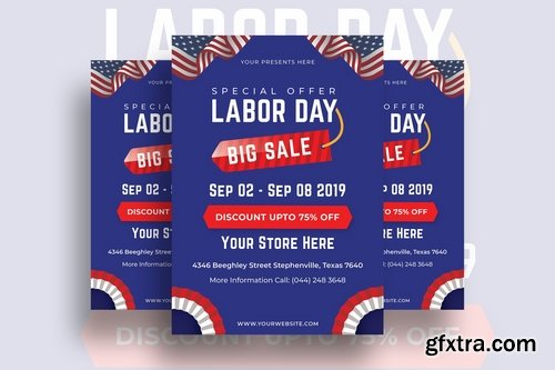 Independence and Labor Day Flyers