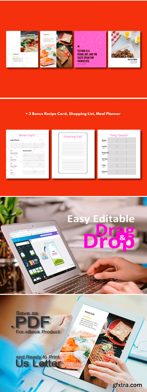 Recipe EBook Canva Template 1506211