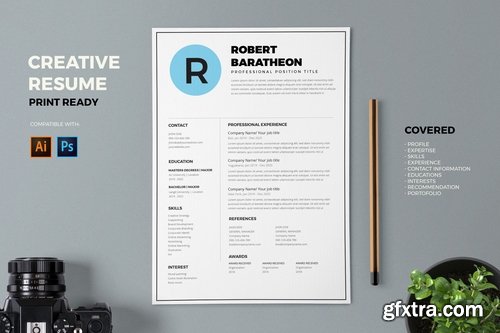 Resume CV Template Pro