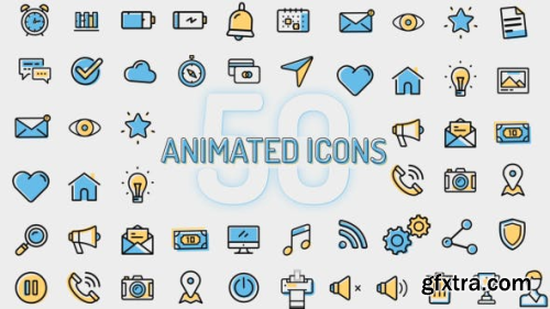 VideoHive Flat Animated Icons 1349666