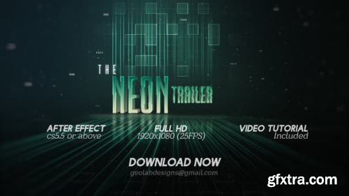 VideoHive The Neon Trailer 23238335