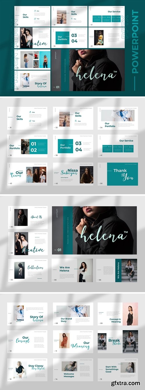 Helena - Powerpoint Google Slides and Keynote Templates