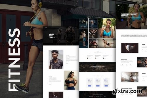 Fitness Club Sports Activity and Event Template