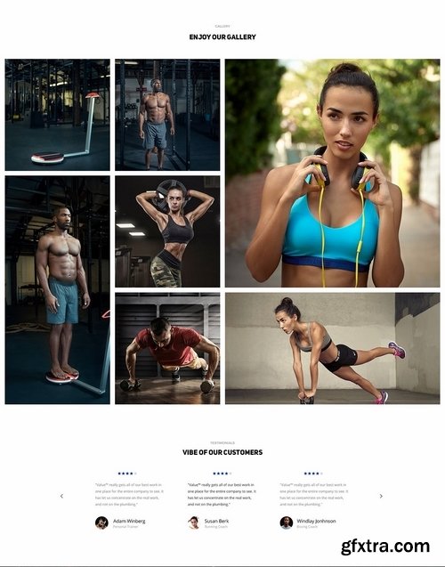 Fitness Club Sports Activity and Event Template