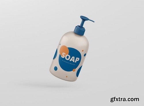 Soap Dispenser Mockup Big Size