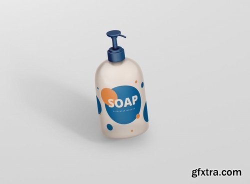 Soap Dispenser Mockup Big Size