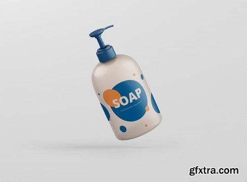 Soap Dispenser Mockup Big Size